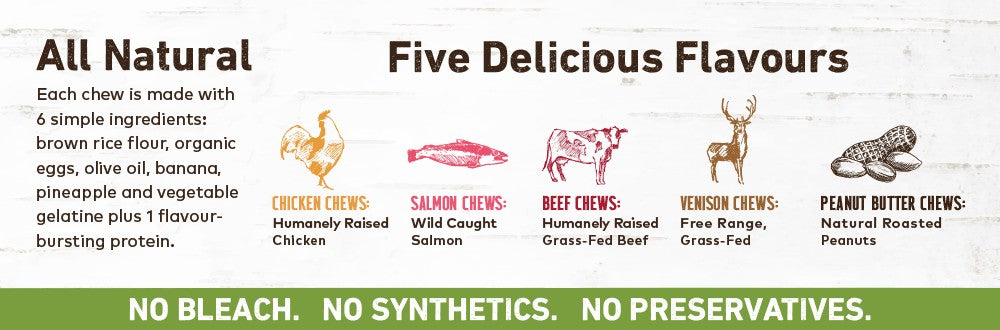 Earth Animal No Hide Salmon Chew