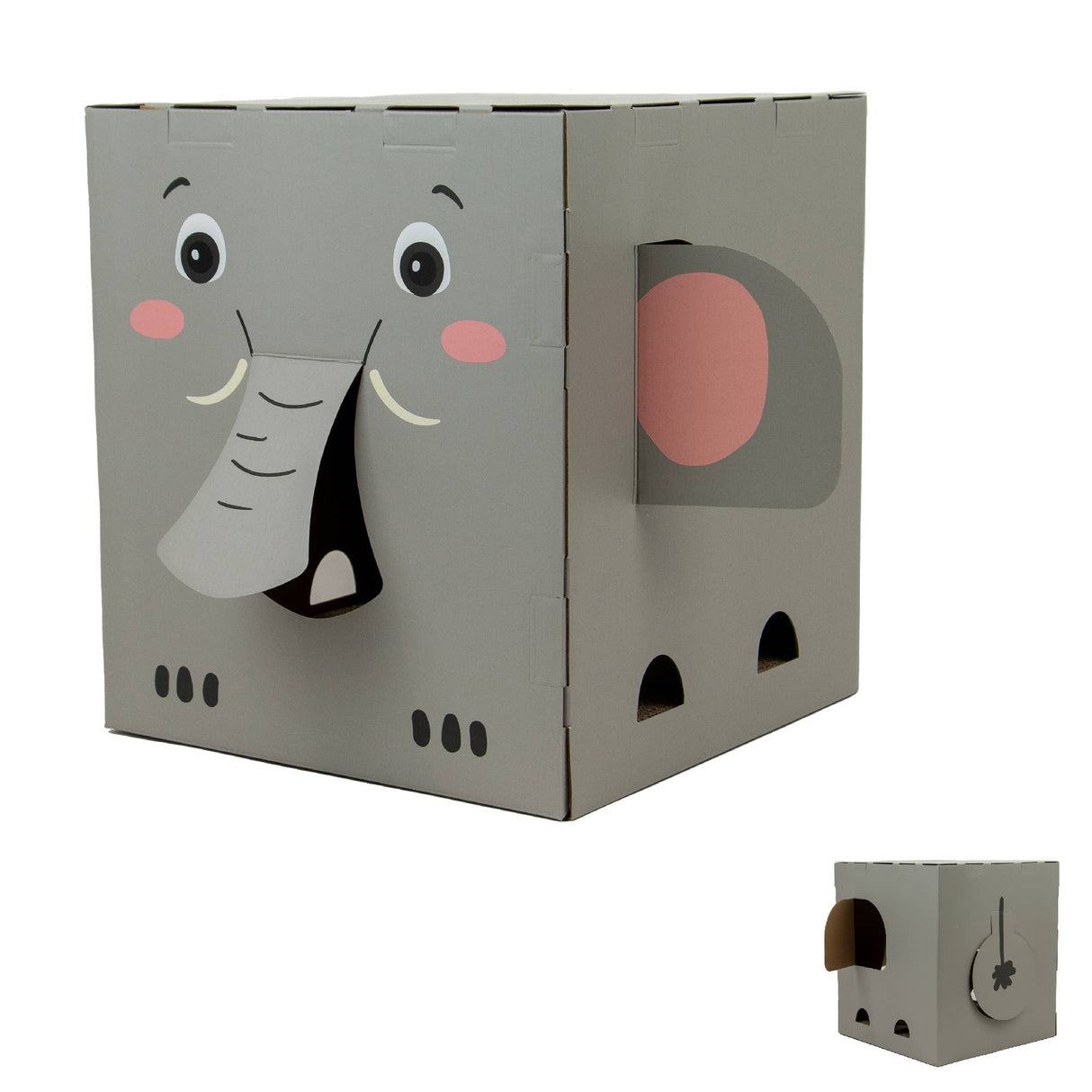 Elephant Scratcher Box for Cats