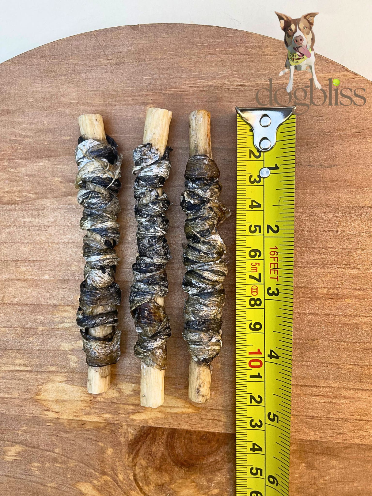 Collagen Sticks Wrapped with Fish - Price per Piece