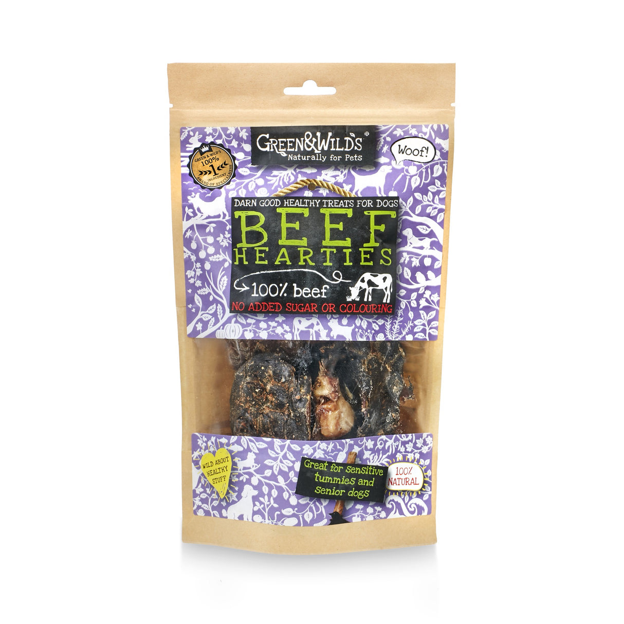 Green&Wilds Beef Hearties 140g