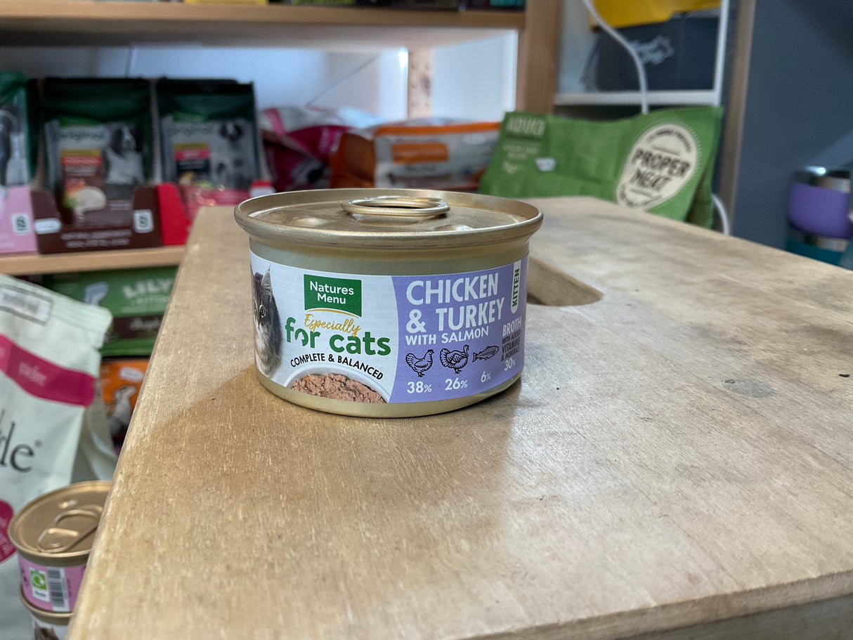 Natures Menu for Cats Chicken and Turkey 85g