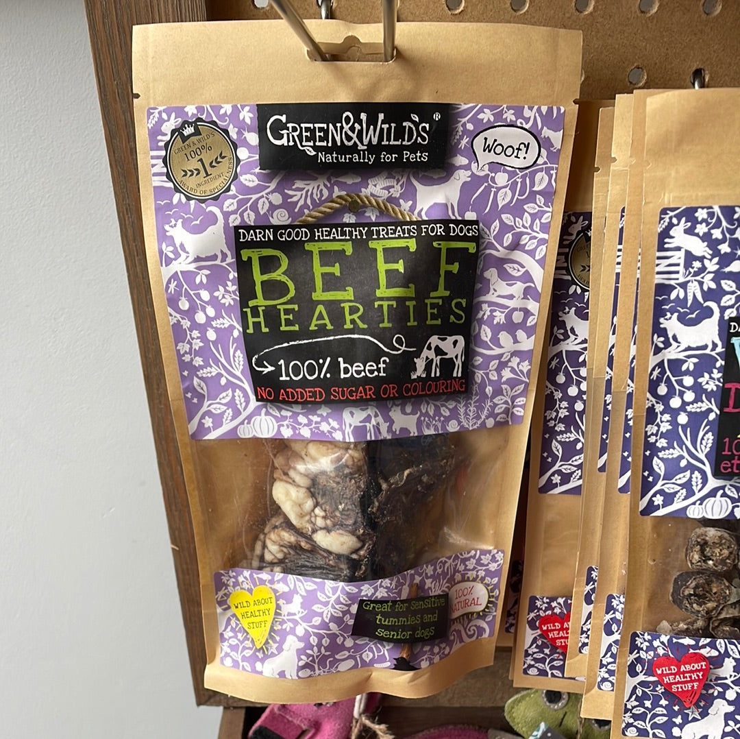Green&Wilds Beef Hearties 140g