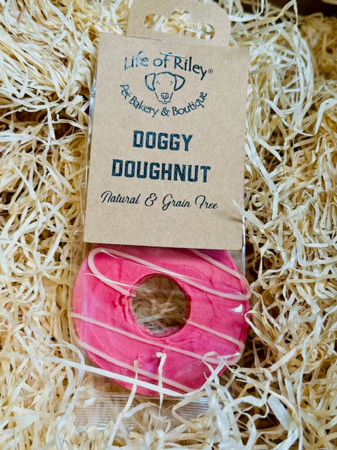 Life of Riley Doggy Doughnut - Grain Free Natural Dog Treat Biscuit