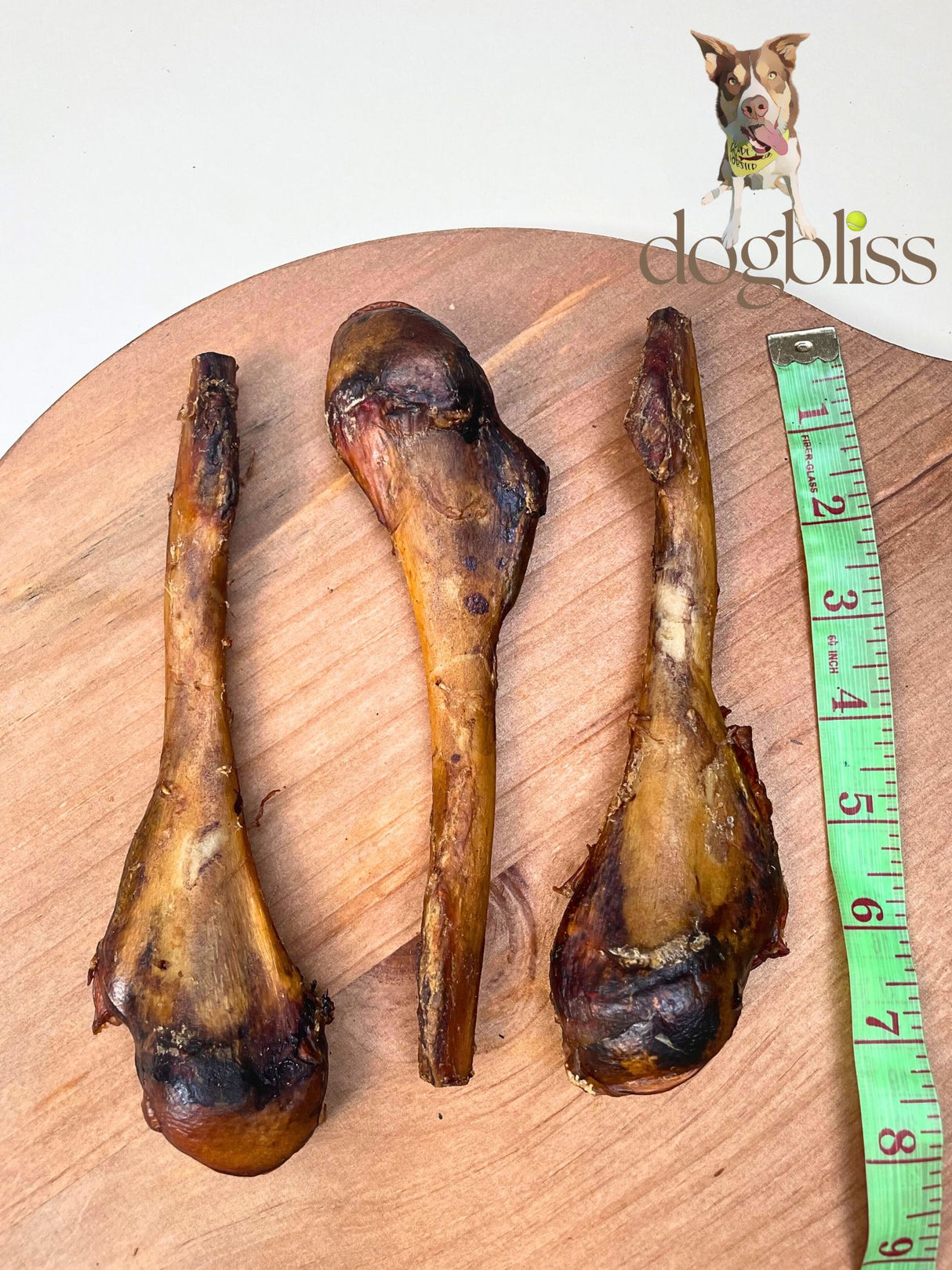 Ostrich Drumstick Dog Chew