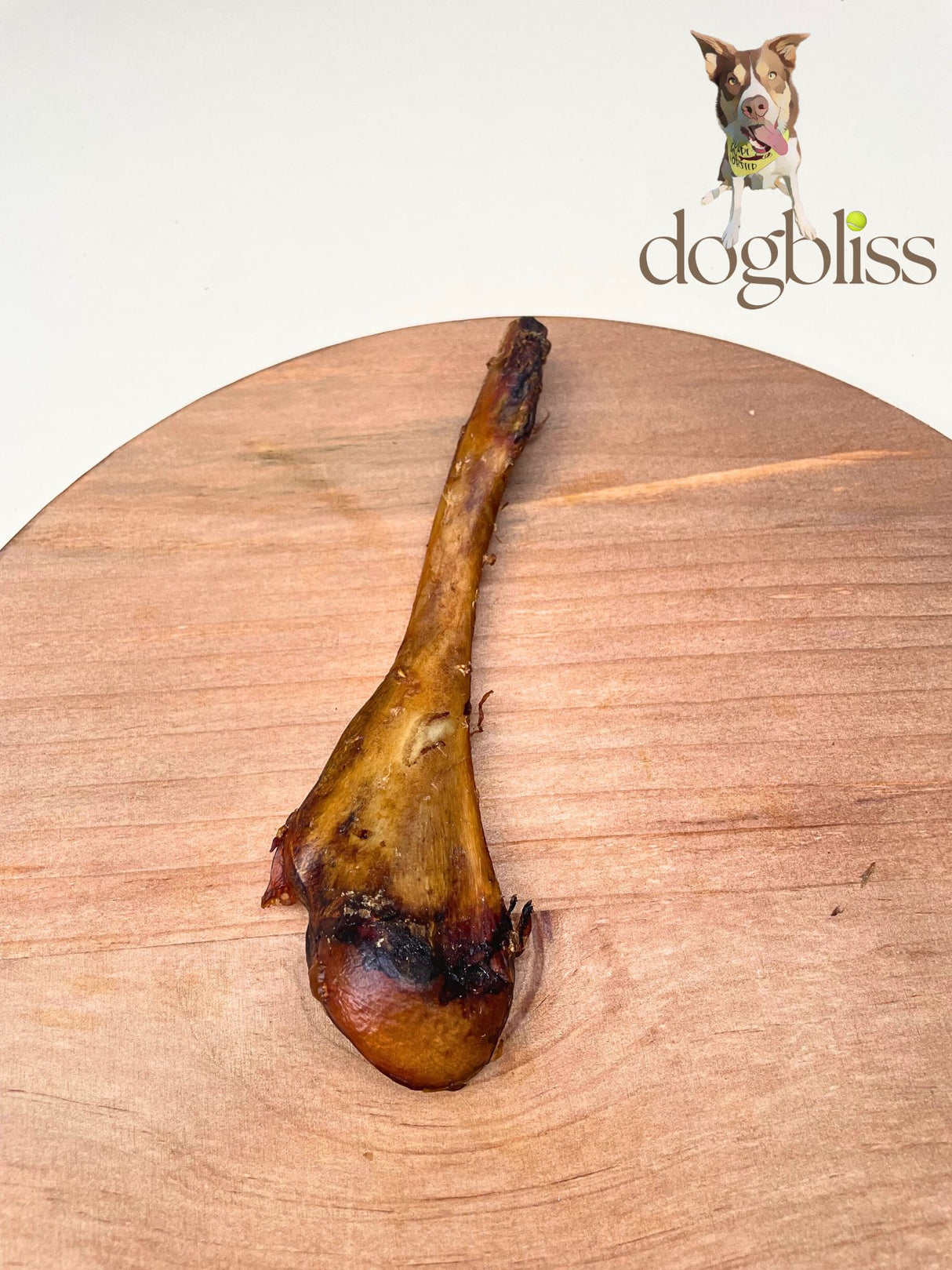 Ostrich Drumstick Dog Chew