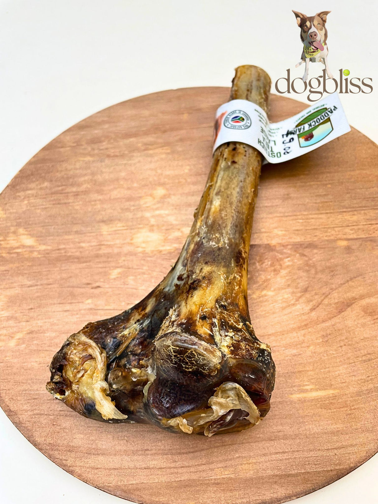 Ostrich Large Tibia Bone Dog Chew
