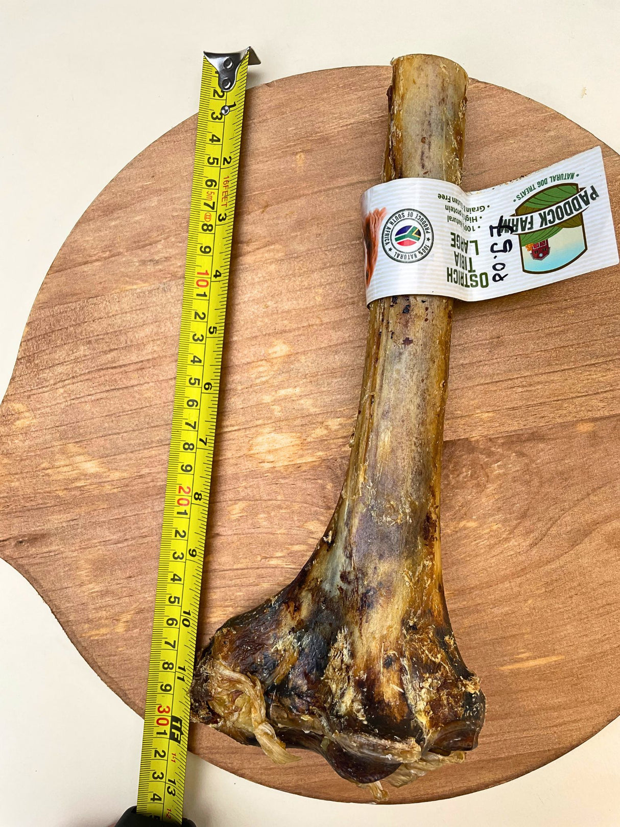 Ostrich Large Tibia Bone Dog Chew