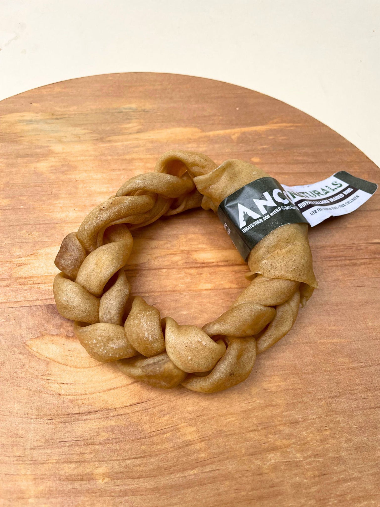 Anco Naturals Buffalo Collagen Braided Ring