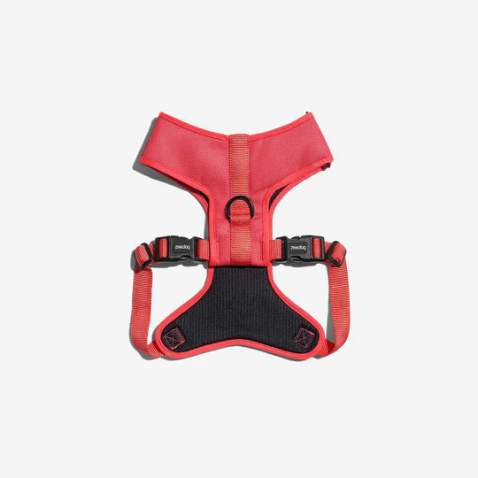 Zeedog Adjustable Air Mesh Harness Neon Coral