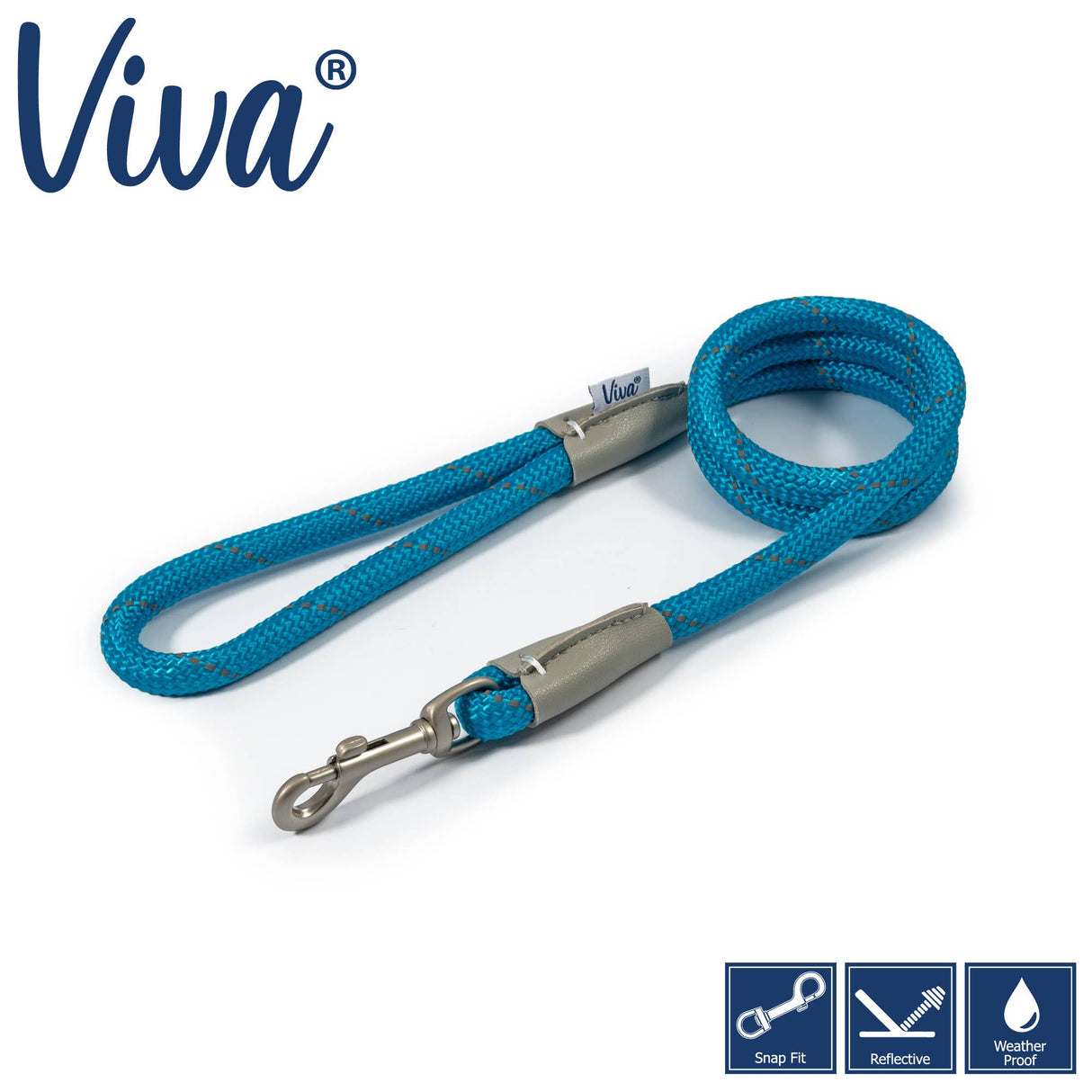 Viva Rope Snap Lead 107cm x 1.2cm