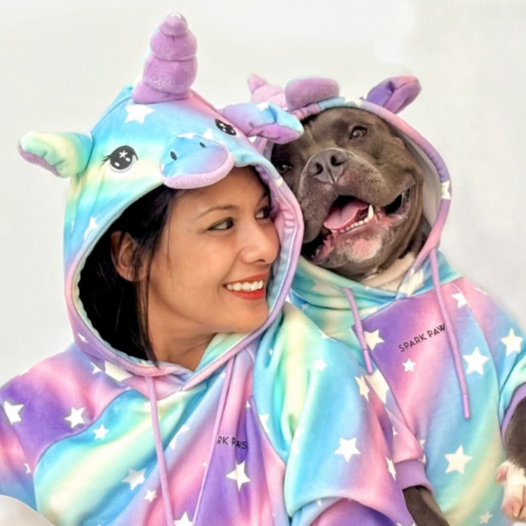 Spark Paws Halloween Dog Hoodie - Unicorn
