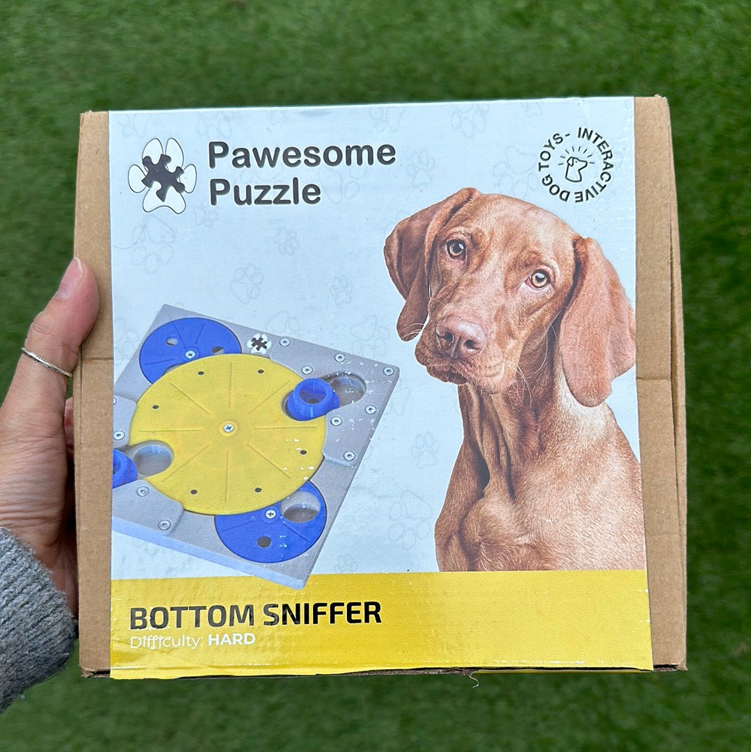 Pawesome Puzzle Bottom Sniffer Dog Puzzle Toy