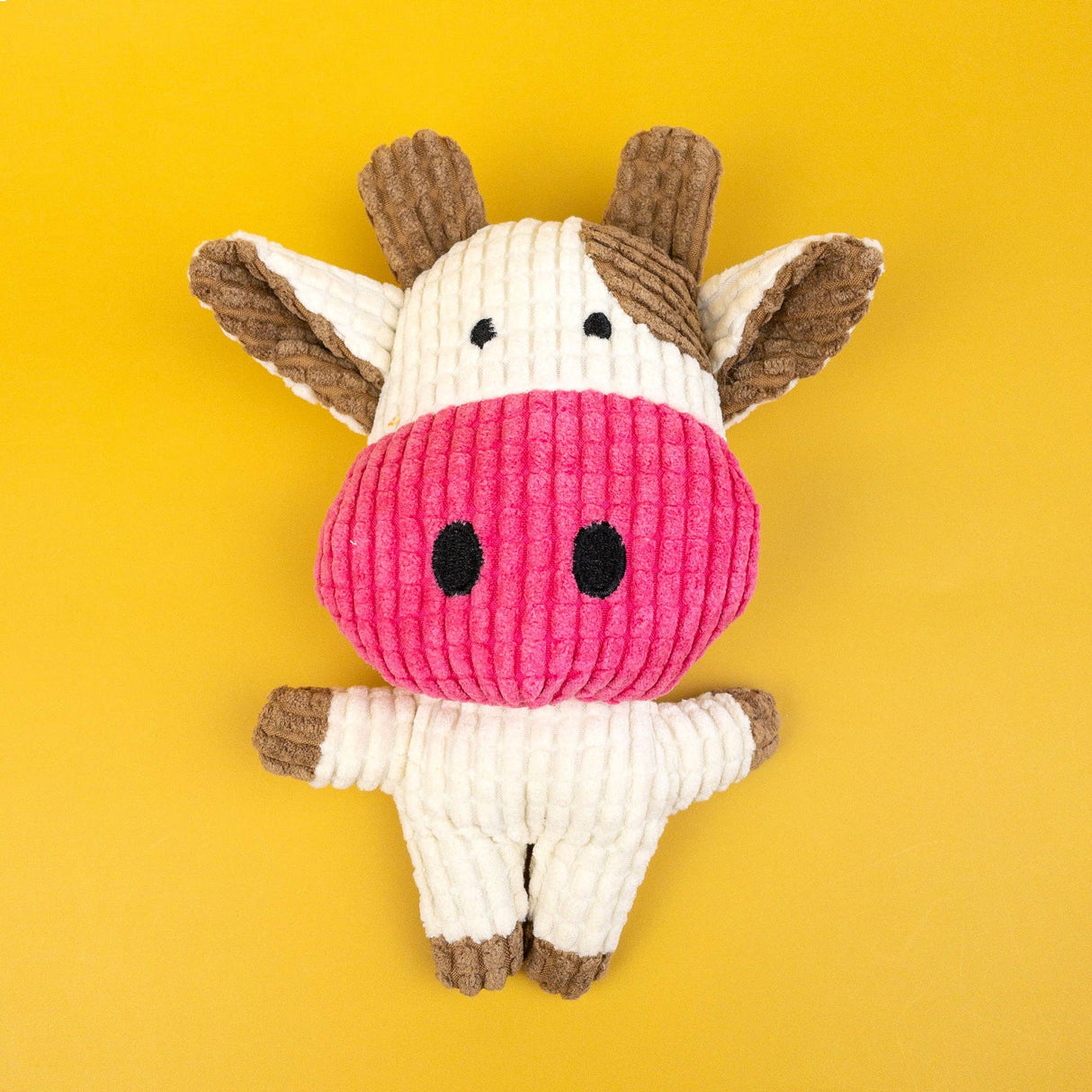 Green Waves Cow Small Plush Toy
