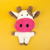 Green Waves Cow Small Plush Toy