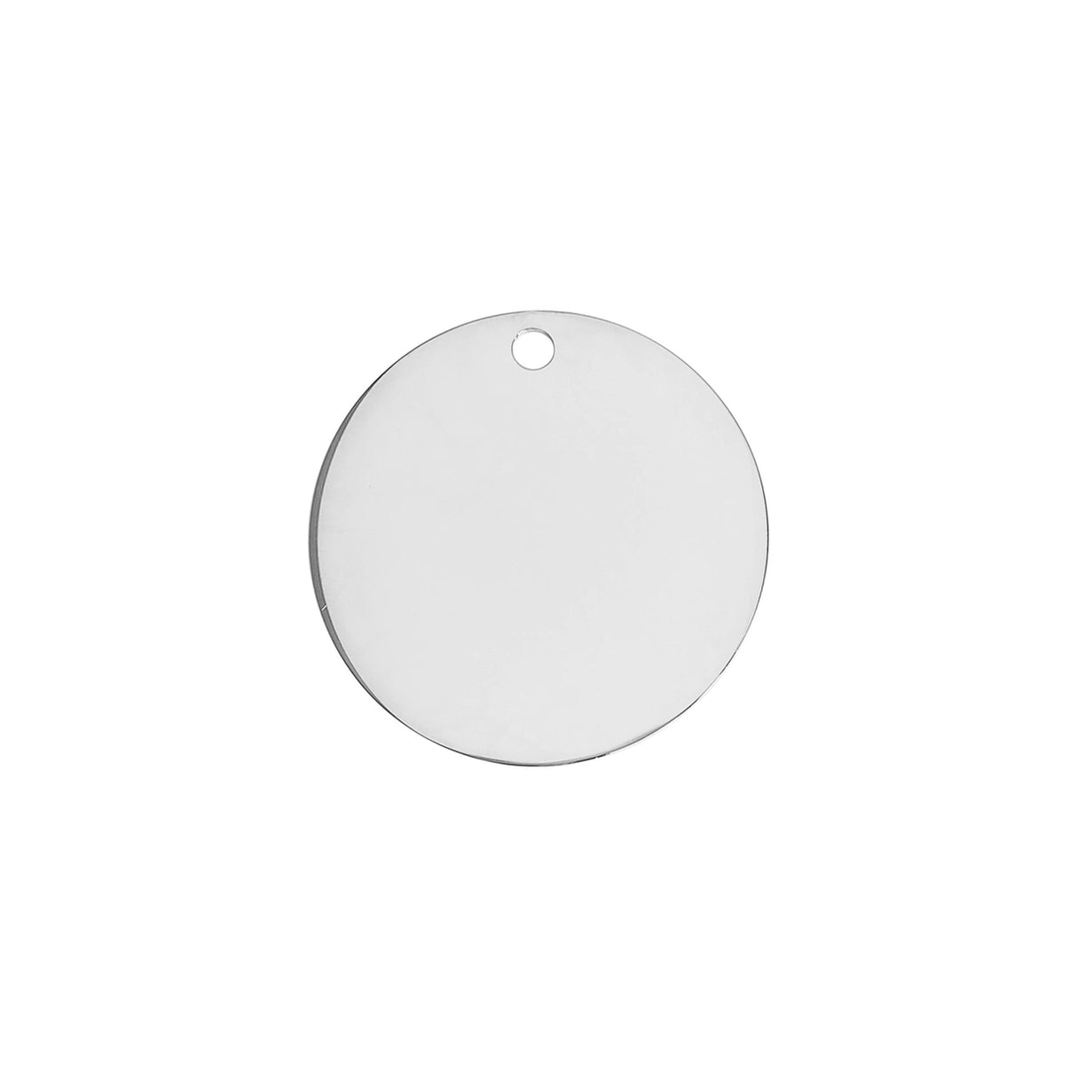 Engraved Pet Tag Round Stainless Steel For Dogs & Cats