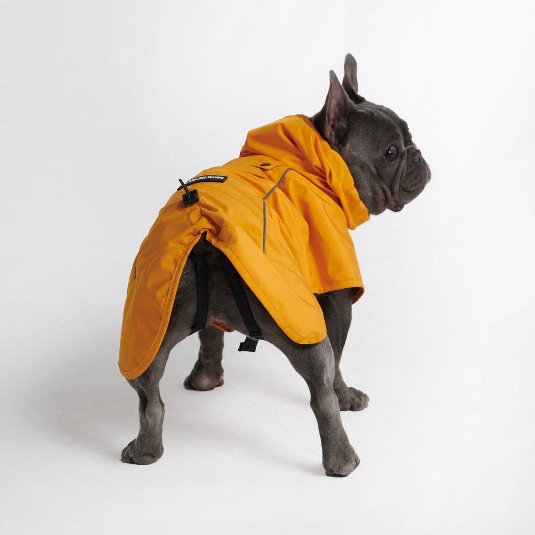 Spark Paws Breatheshield™ Dog Raincoat - Mustard Yellow