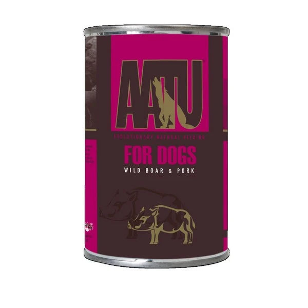AATU Dog Adult Wet Wild Boar & Pork 400g