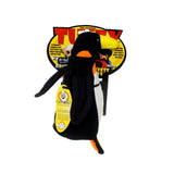 Tuffy Jr Zoo Penguin, Durable, Squeaky Dog Toy