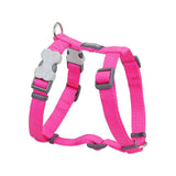 Red Dingo Dog H-Harness Classic Hot Pink