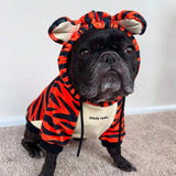 Spark Paws Halloween Dog Hoodie - Tiger