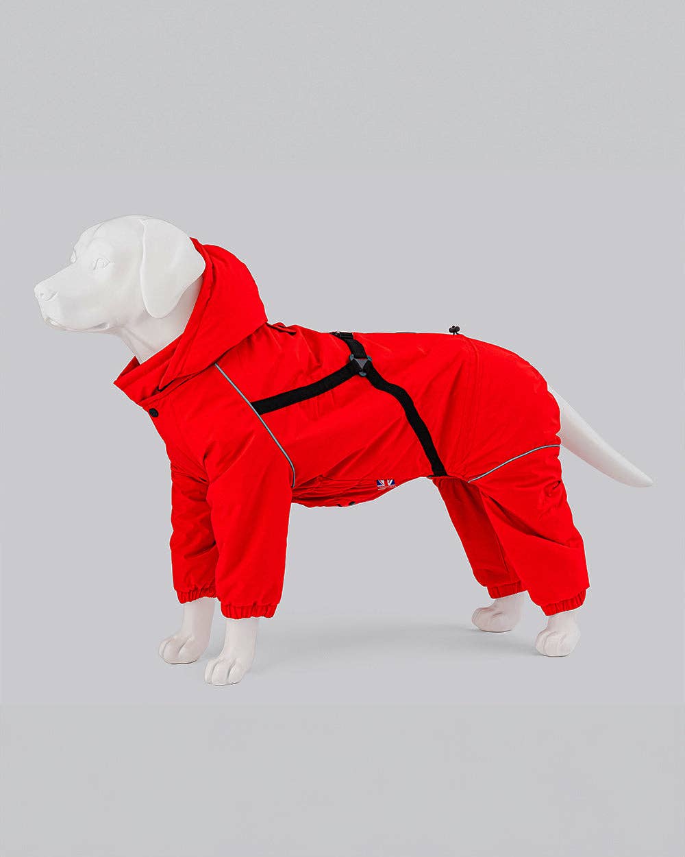 Hugo&Hudson Winter Dog Snowsuit - Red