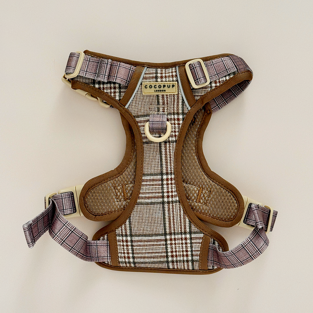 Cocopup Explore Dog Harness - Pup Plaid