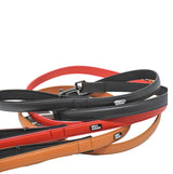 Miro & Makauri 'Milford' Leather Leads - Red, Black, Brown