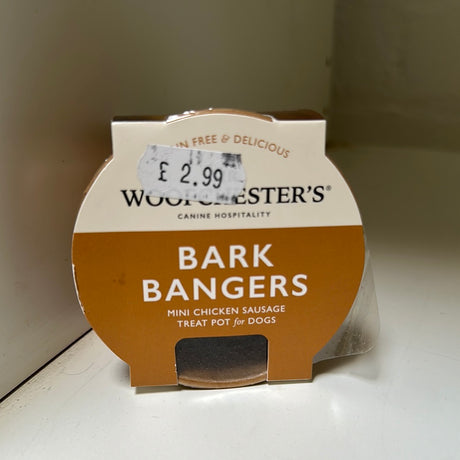 Sir Woofchester’s Bark Bangers Treat Pot