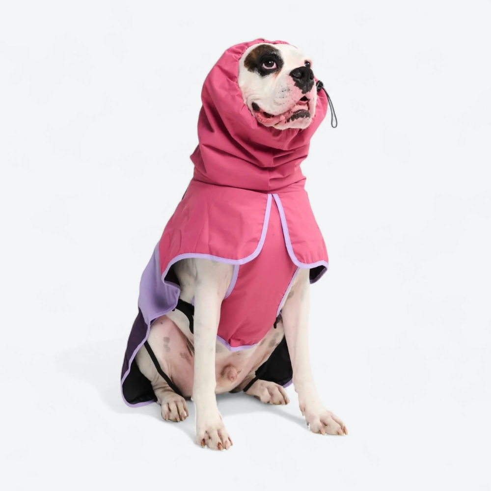 Spark Paws Breatheshield™ Dog Raincoat - Pink Lilac Purple