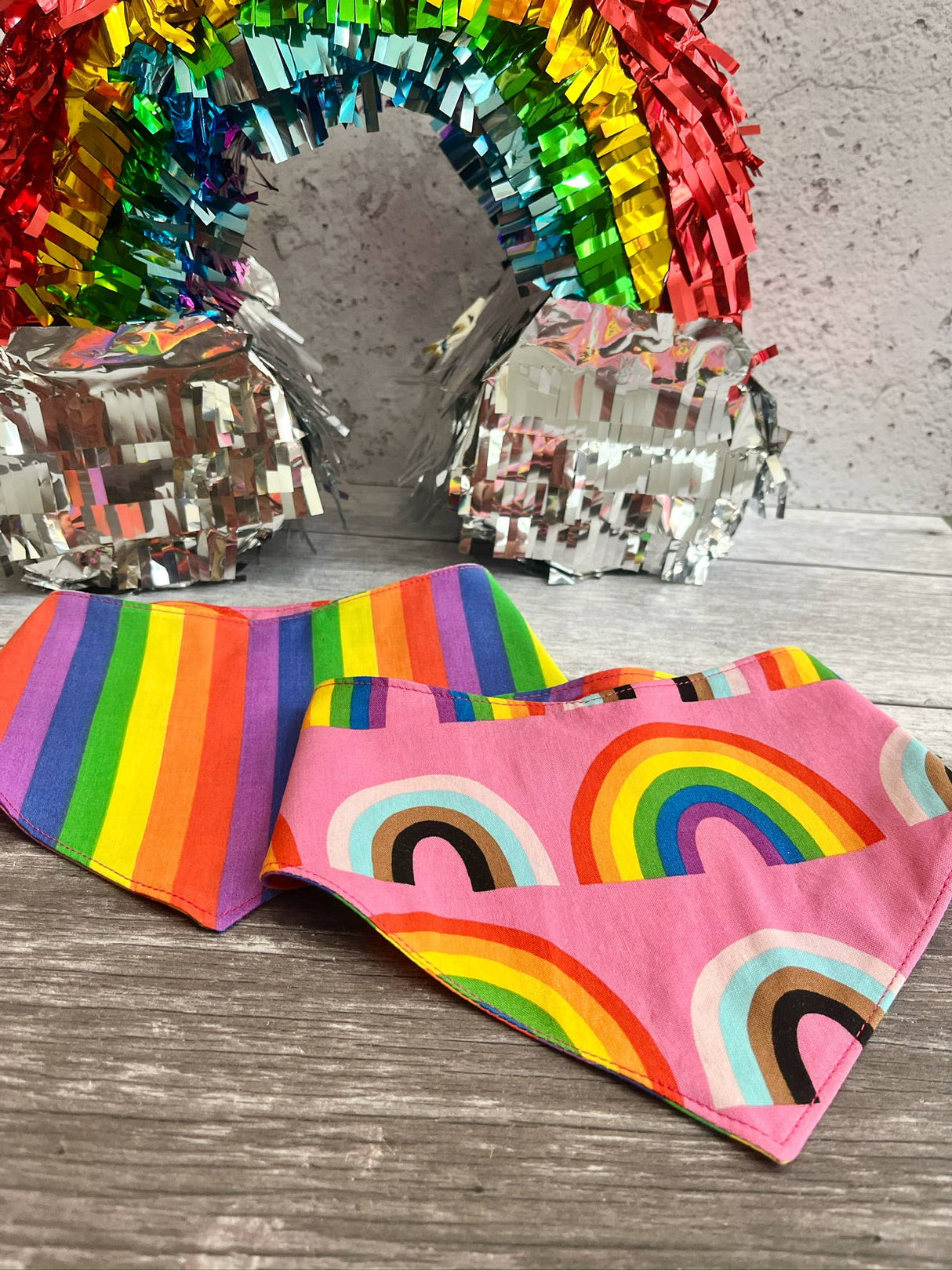 Baxter's Boutique Bandana Pride Rainbows