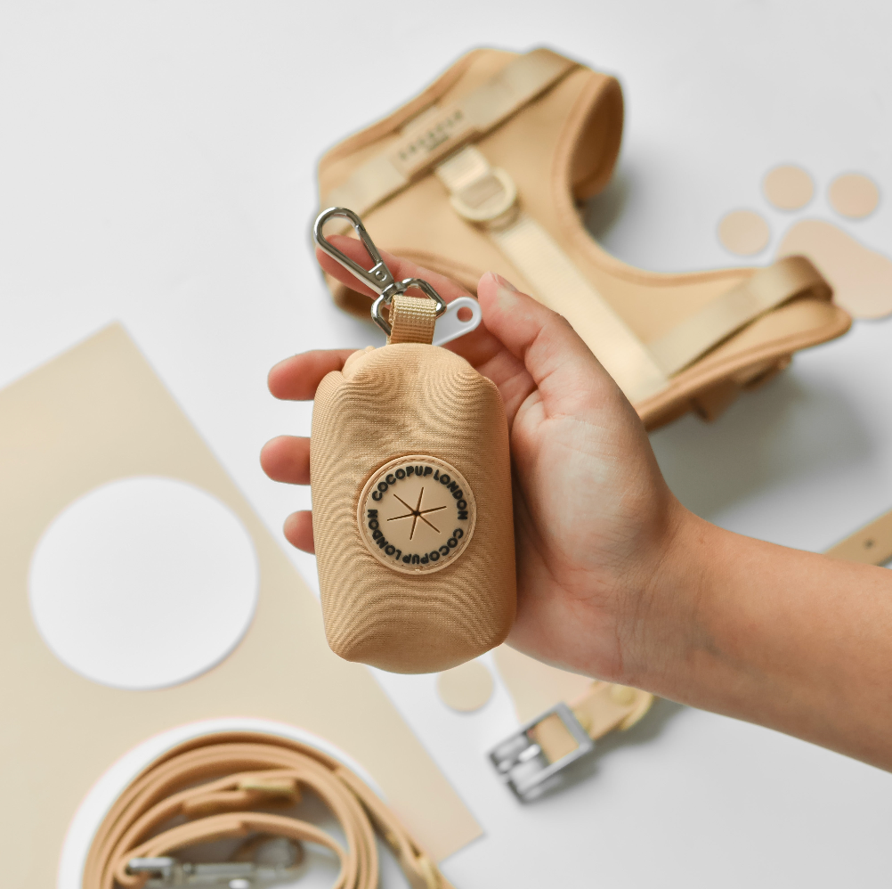 NAKD Poop Bag Holder - Biscuit