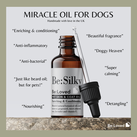 BeLoved Be:Silky, Detangling Fragrance & Massage Oil For Dogs