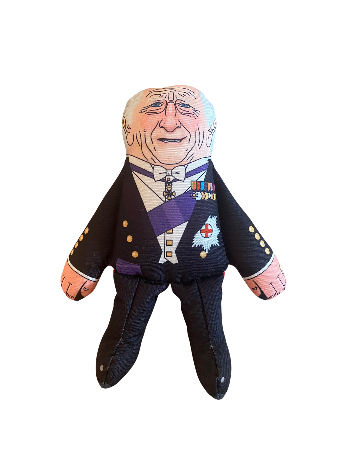Pet Hates Toys King Charles III Dog Toy
