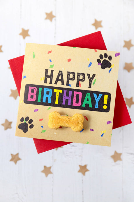 Life Of Riley Dog Birthday 'Treatings' Card