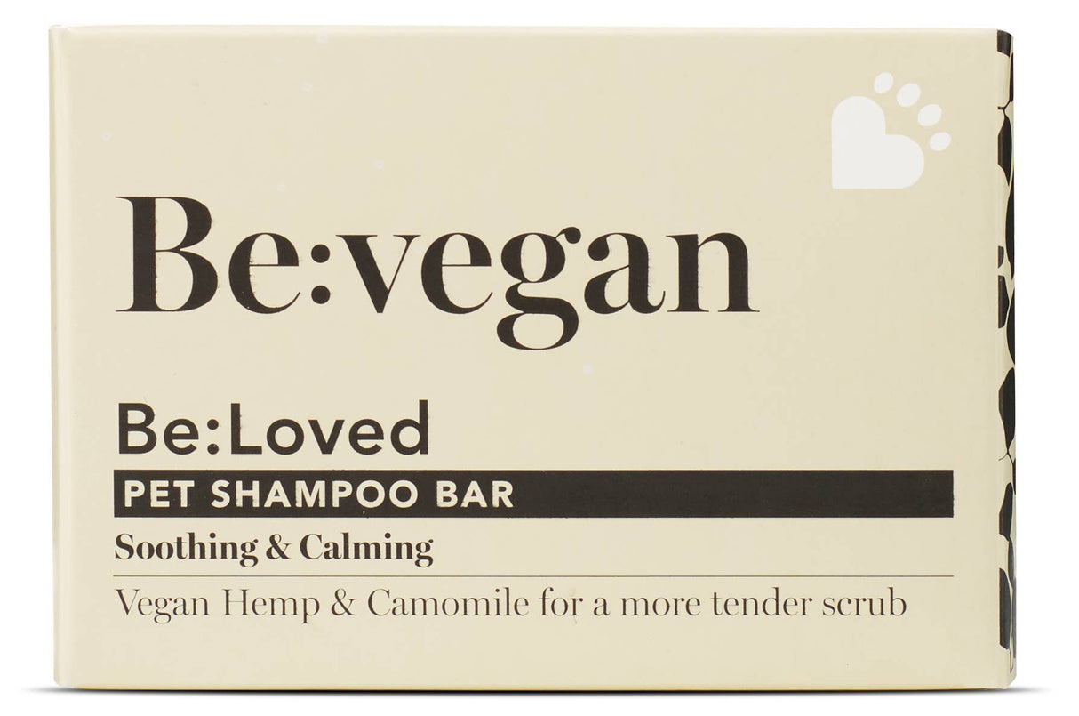 BeLoved Be:Vegan Dog Shampoo Bar - Hemp Pet Shampoo Bar