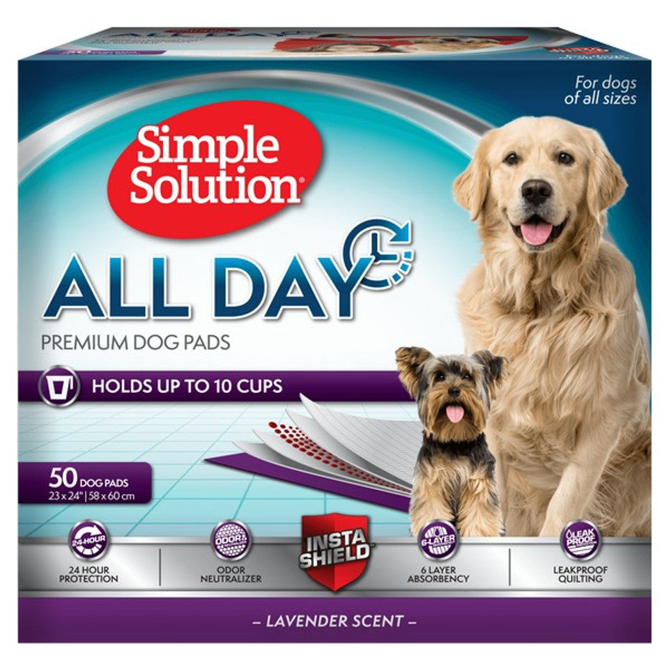 Simple Solution All Day Premium Dog & Puppy Training Pads