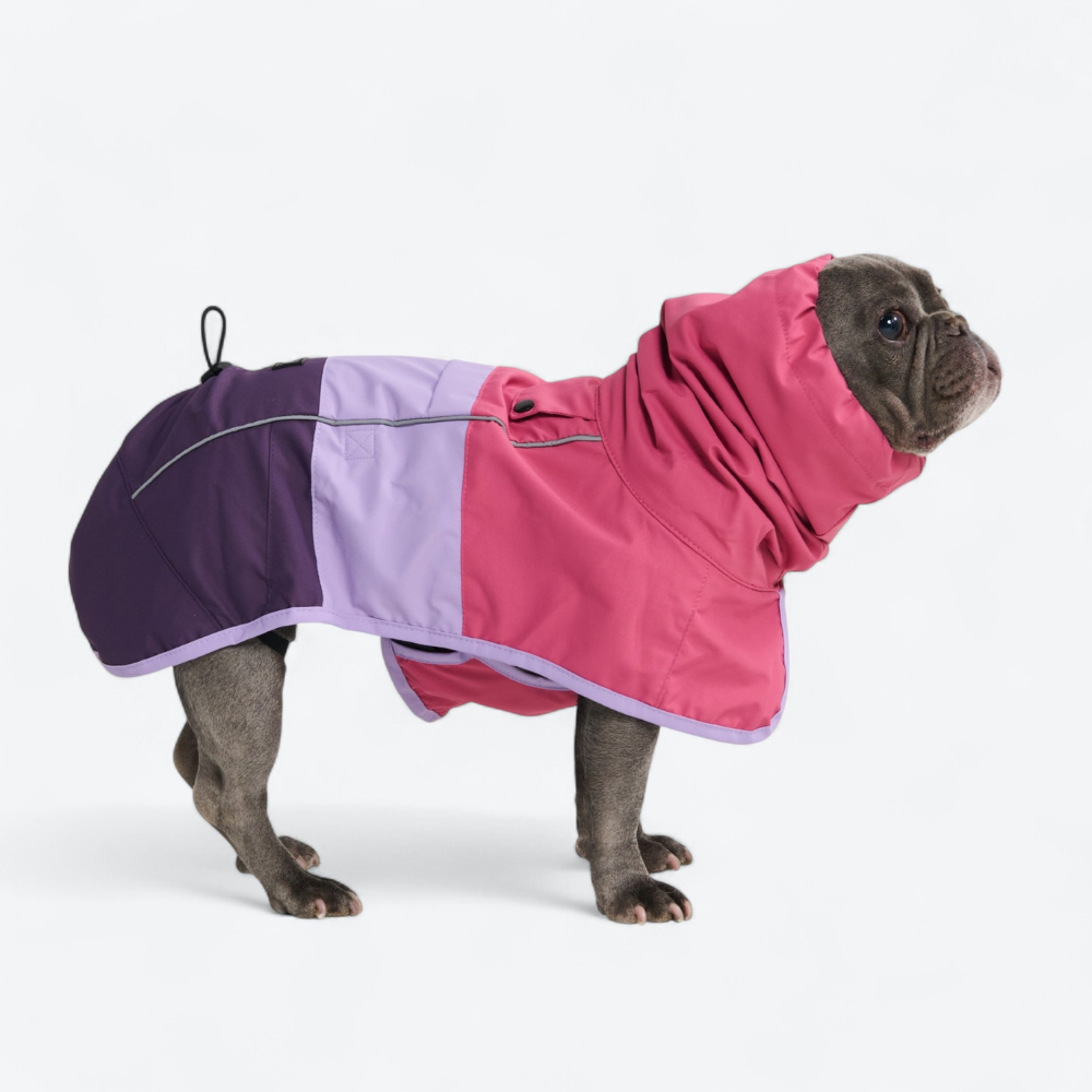 Spark Paws Breatheshield™ Dog Raincoat - Pink Lilac Purple