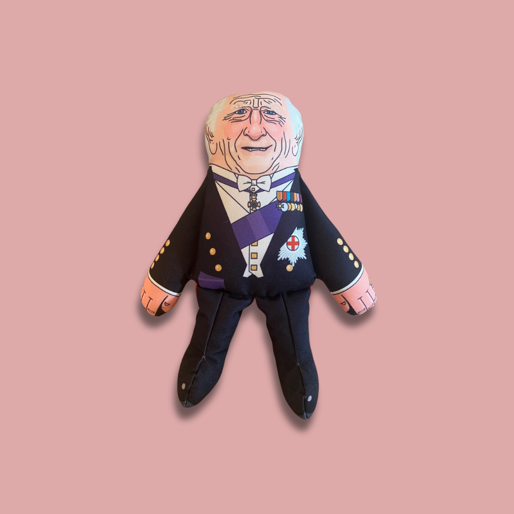 Pet Hates Toys King Charles III Dog Toy