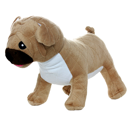 Mighty Farm Pug, Plush, Squeaky Dog Toy