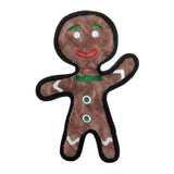 Tuffy Gingerbread Man - Christmas, Durable, Squeaky Dog Toy