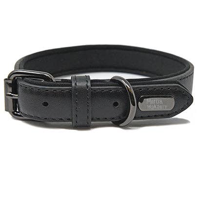 Miro & Makauri 'Milford' Leather Collars - Red, Black, Brown