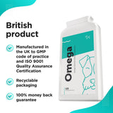 Dog's Lounge OMEGA – Omega 3, 6, 9 Fish Oil Complex for Dogs and Puppies