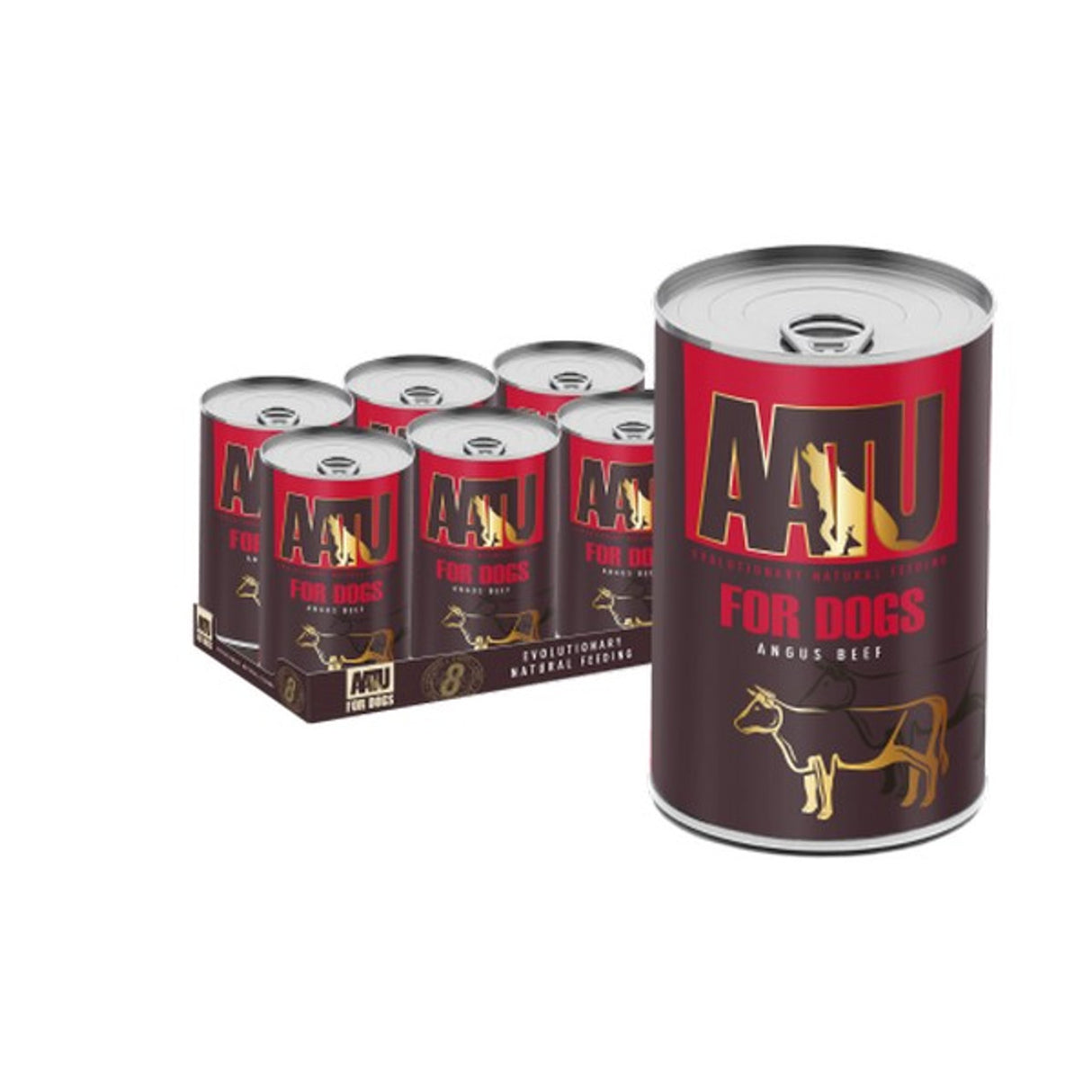 AATU Dog Adult Wet Angus Beef 400g