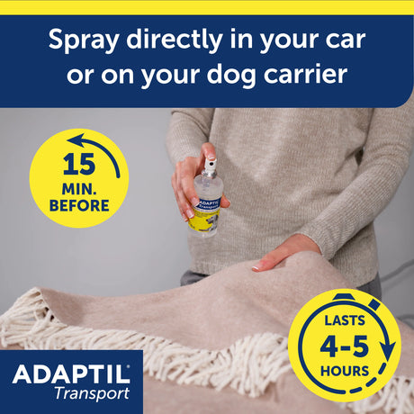 Adaptil Dog Transport Calming Spray 60 ml