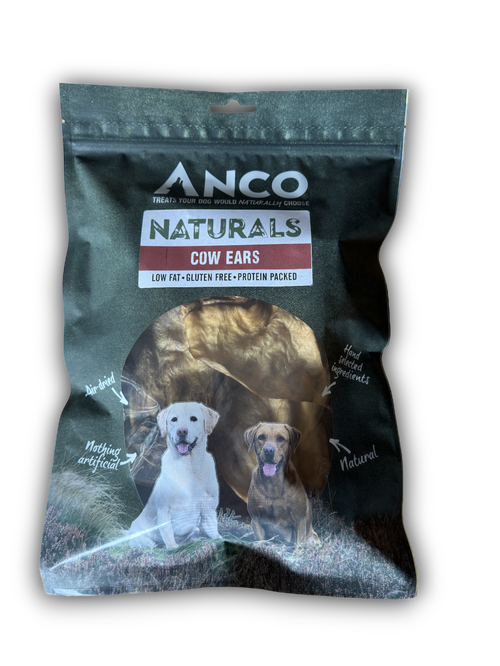 Anco Naturals Cow Ears - Price Per 8 Piece