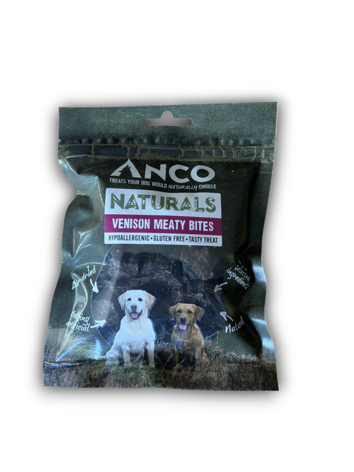 Anco Naturals Venison Meaty Bites 85g