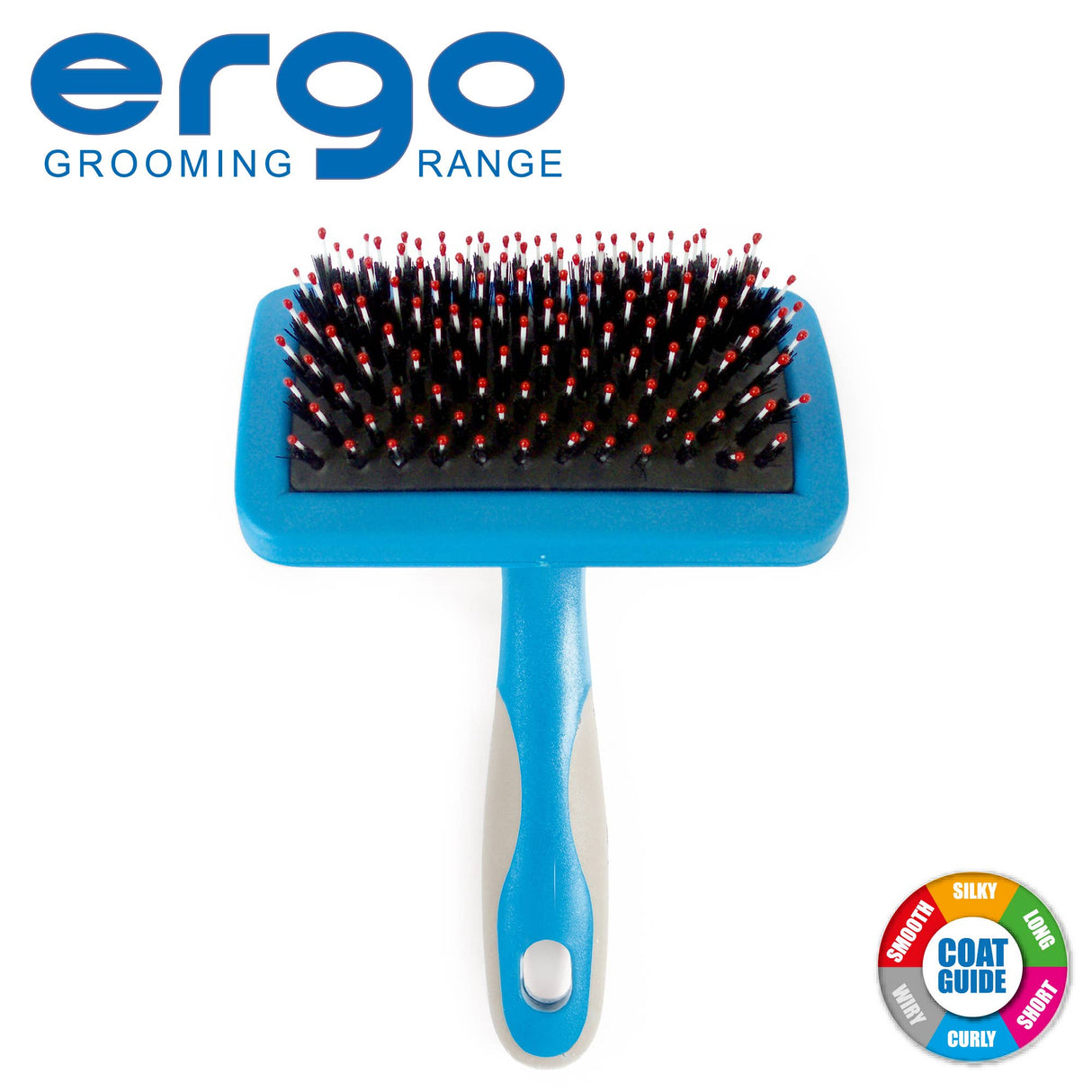 Ancol Ergo Hedgehog Slicker Dog Brush Large