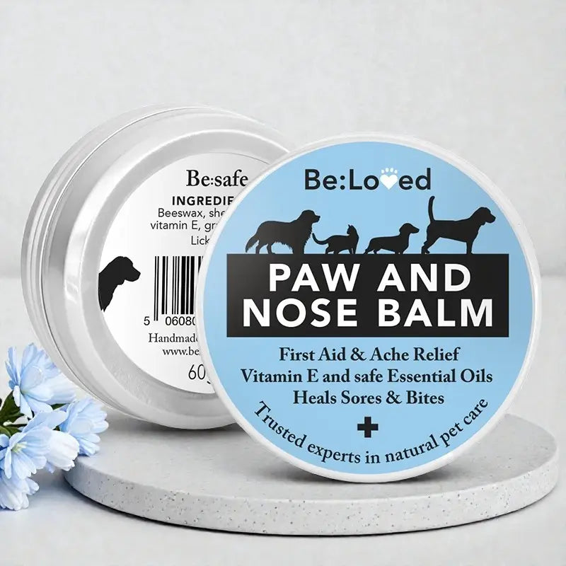 BeLoved Be Safe Pet Paw Balm First Aid and Ache