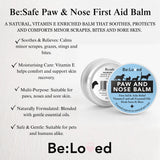 BeLoved Be Safe Pet Paw Balm First Aid and Ache