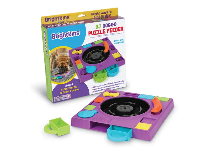 Brightkins DJ Doggo Puzzle Feeder